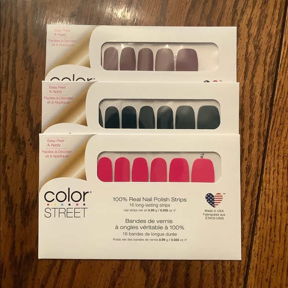 NWT 3 sets of Color Street - Picture 1 of 2